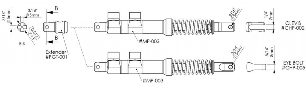 MP-003: końcówki